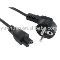 Portable computer power cord for laptop